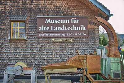 Viel zu entdecken gibt´s im Museum für alte Landtechnik