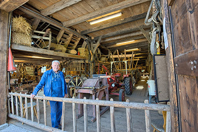 Viel zu entdecken gibt´s im Museum für alte Landtechnik