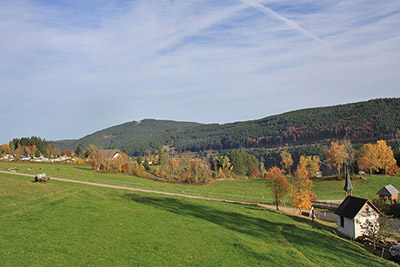Weitläufige Wanderwege laden zum Entdecken ein