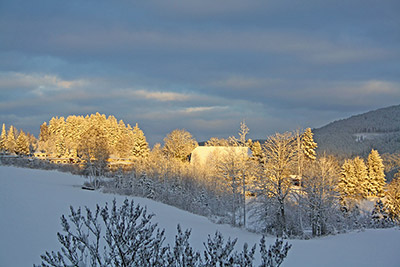 Geheimnisvolle Abendstimmung